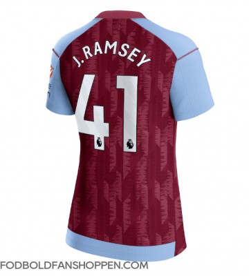 Aston Villa Jacob Ramsey #41 Hjemmebanetrøje Dame 2023-24 Kortærmet